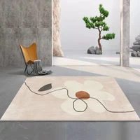 nordic style rugs living room area rug large teenager room decoration carpets for bedroom non slip thickened carpet washable mat