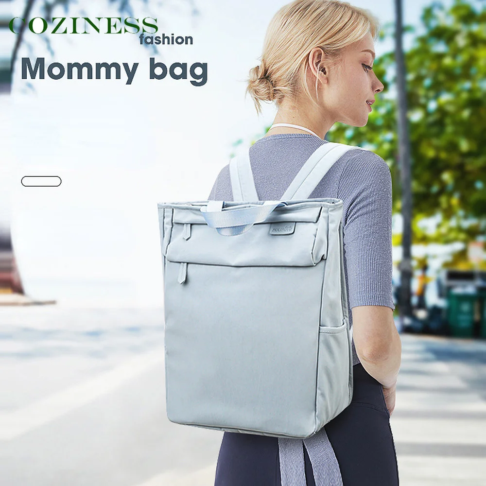 Mommy Diaper Bags Dad Bag Mother Large Capacity Waterproof Travel Nappy Backpacks with Changing Mat Convenient Baby Nursing Bags