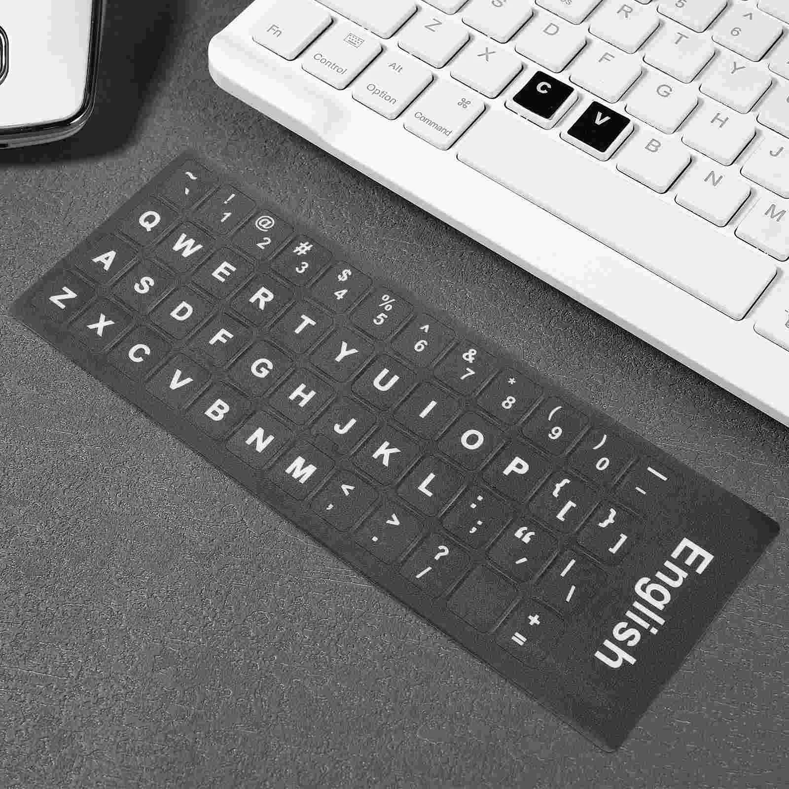 

Keyboard Stickers Coverskin Laptop Replacement Percent Computer Letter Spanish Silicone Case Versatile Notebook Protector