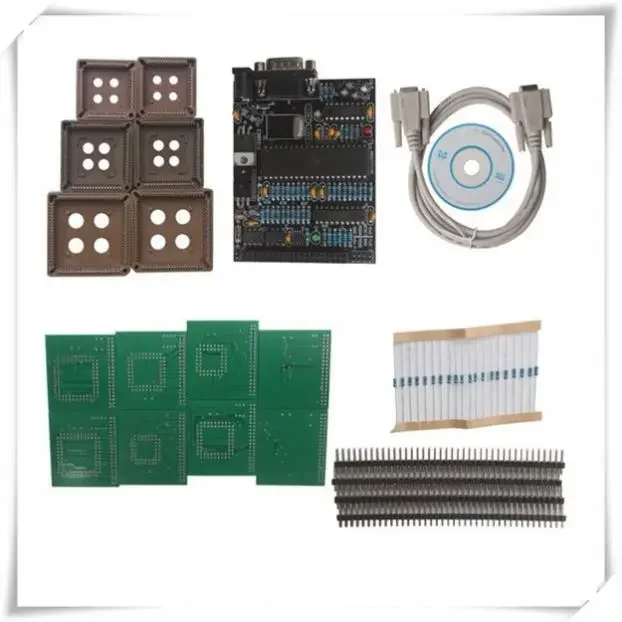 Фото 2024 Auto Ecu Programmer Tool ELT 4 в 1, полные адаптеры для Motorola 9S12, 908, 711, 705, флэш-программирование №5