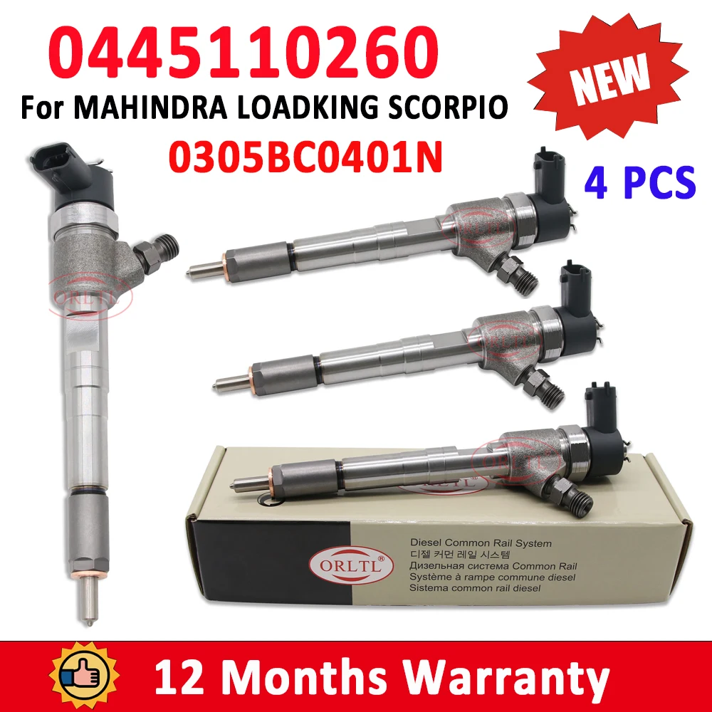ORLTL новый 0445110260 топливный инжектор 0 445 110 260 Common Rail дизельный распылитель 0305BC0401N