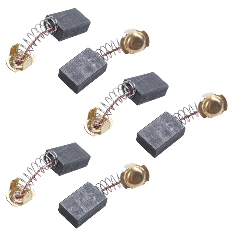 

30 Pcs 17×13×7Mm Power Tool Motor Carbon Brush 999038 For Hitachi Black+Gold+Silver