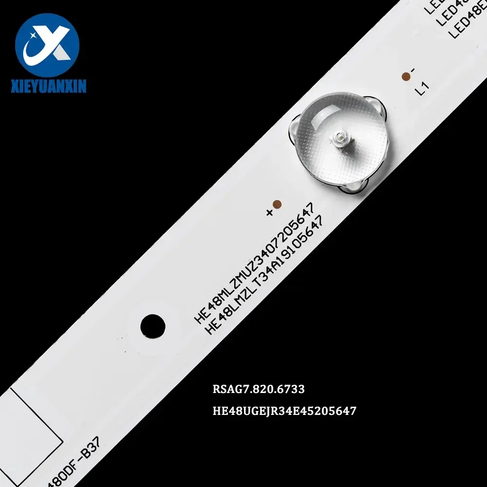 6 ламп 1 шт./компл. 530 мм светодиодная лента для телевизора с подсветкой Hisense 48K220JD