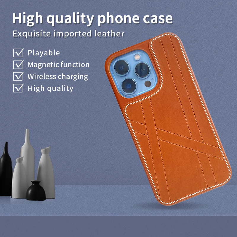 

Jincor Case High Quality Leather Case for Iphone 12/12pro/12promax 13pro 13promax