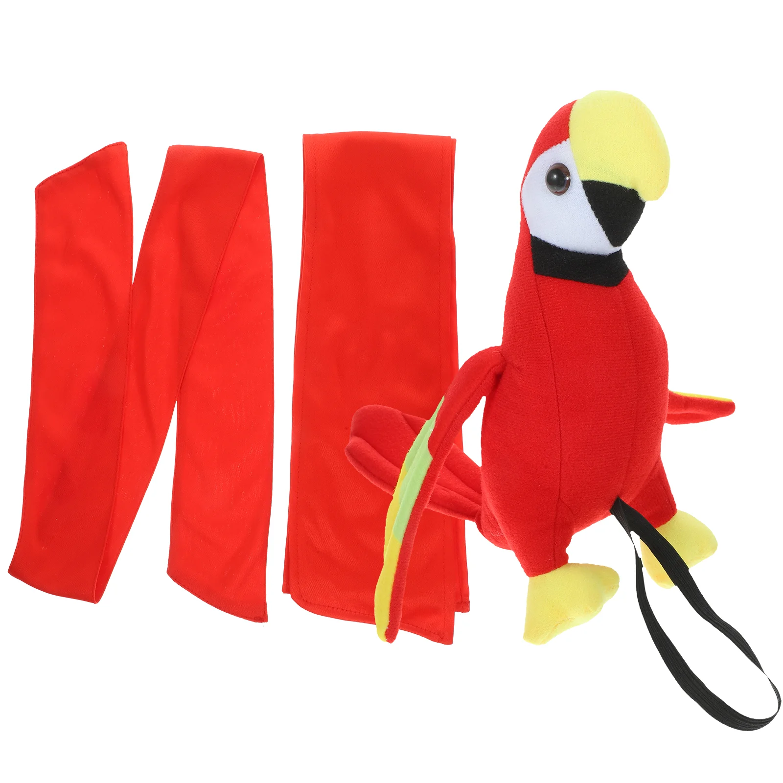 

Blindfold Pirate Costume Parrot Prop Simulation Toy Accessories Stuffed Shoulder