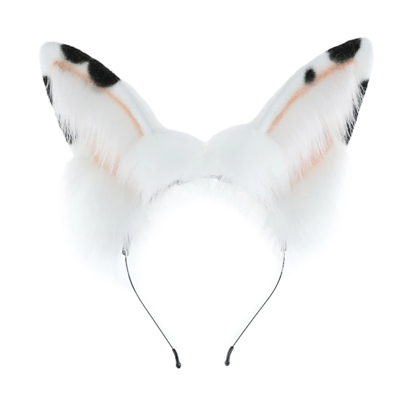 

Cute Animals Bunny Ears Durable Hair Hoop Women Headband Makeup Head Band for Photoshoot Cosplay Hair Accessories Drop Shipping