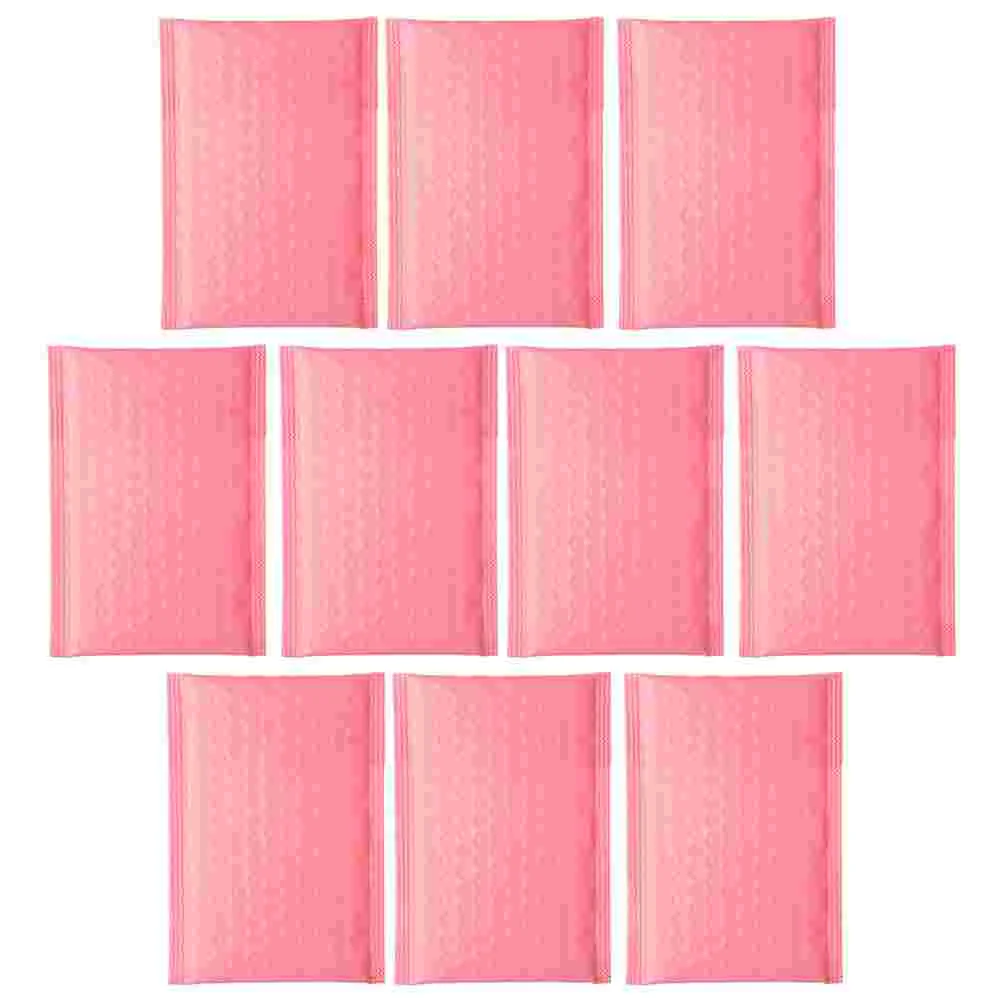 

100 Pcs Sealed Bag Shipping Packages Mailers Small Business Pink Envelopes Pink Packaging Black Envelopess
