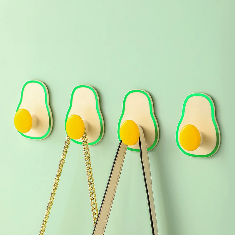 

2Pcs/Set Waterproof Strong Viscose Hook Bedroom Wall Hanging Towel Bath Ball Hanger Hooks Kitchen Self Adhesive Storage Supplies