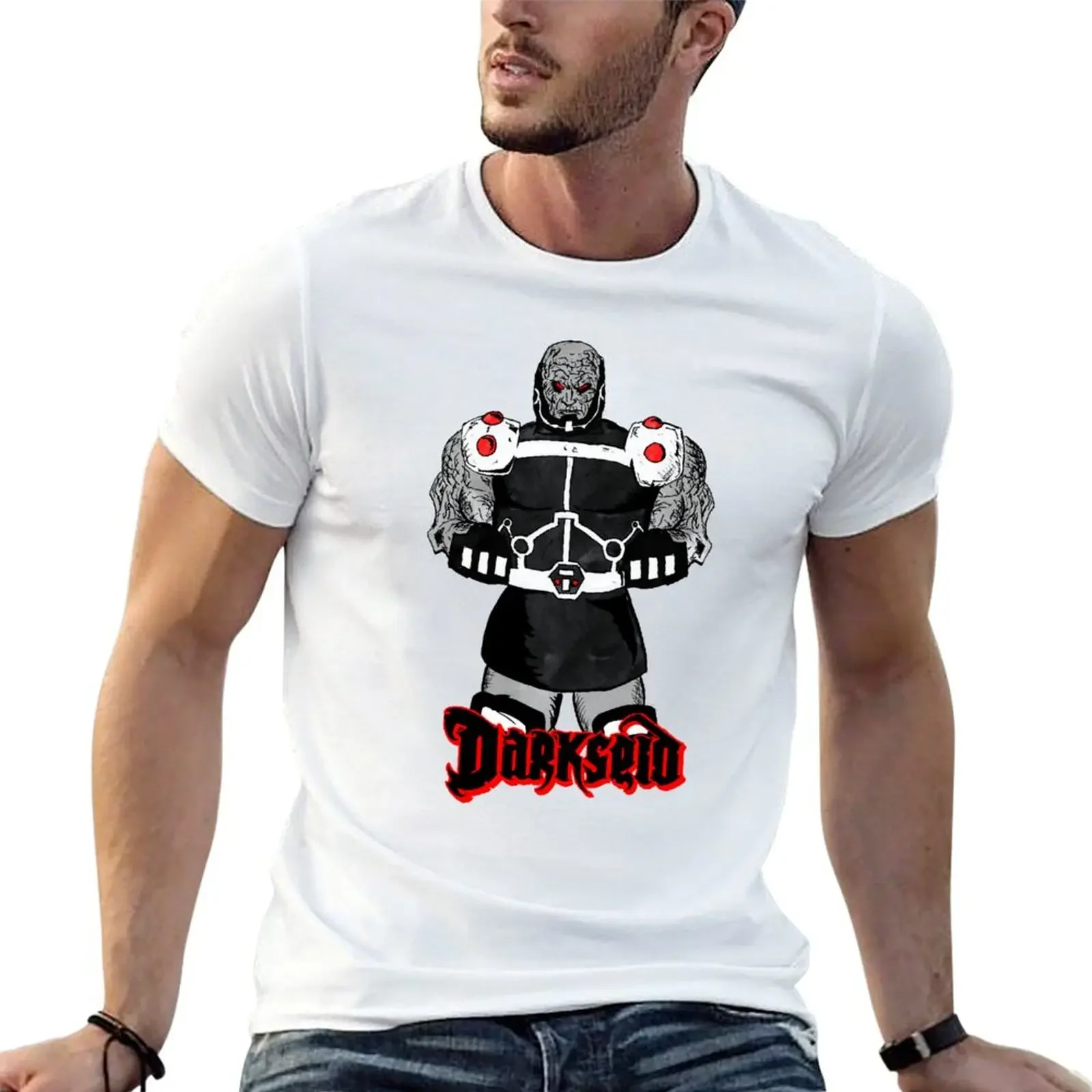 Футболка Darkseid Эстетическая одежда летние топы мужская