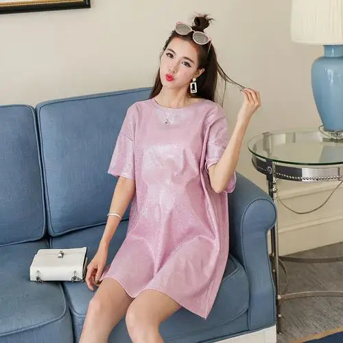 

Maternity gray Pregnant Baby 2022 Women T Shirt Girl Shirt New Mom Big Size Clothes