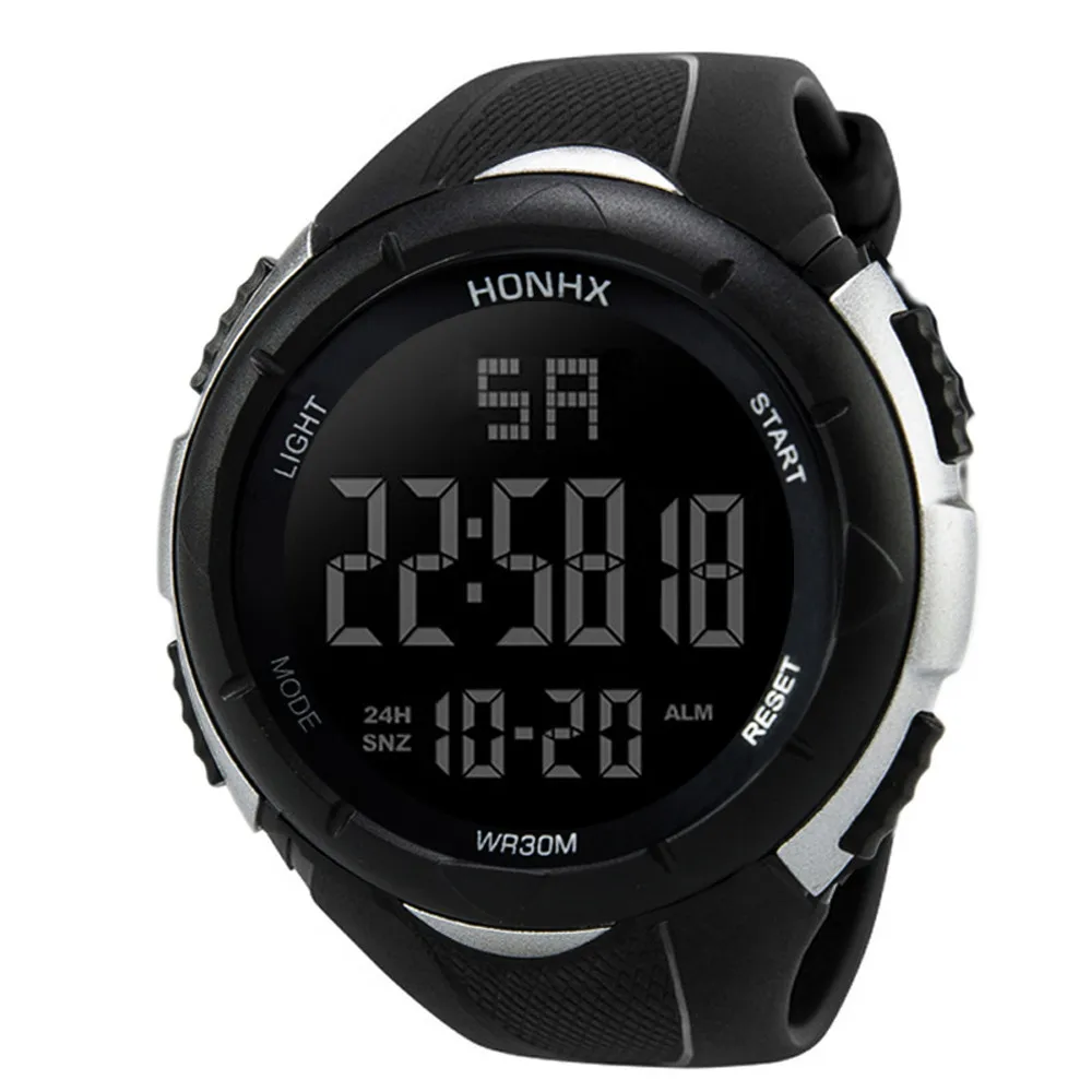 

Роскошные Мужские Аналоговые Цифровые Военные Спортивные светодиодные водонепроницаемые наручные часы Мужские часы мужские наручные часы 2022