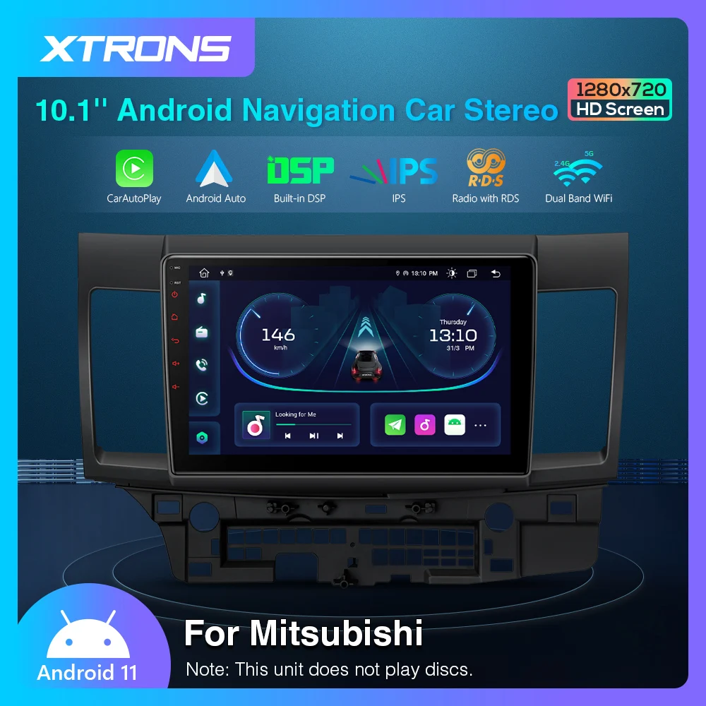 XTRONS 10 1 &quotAndroid 11 IPS HD экран автомобильный стерео Мультимедийный плеер радио для