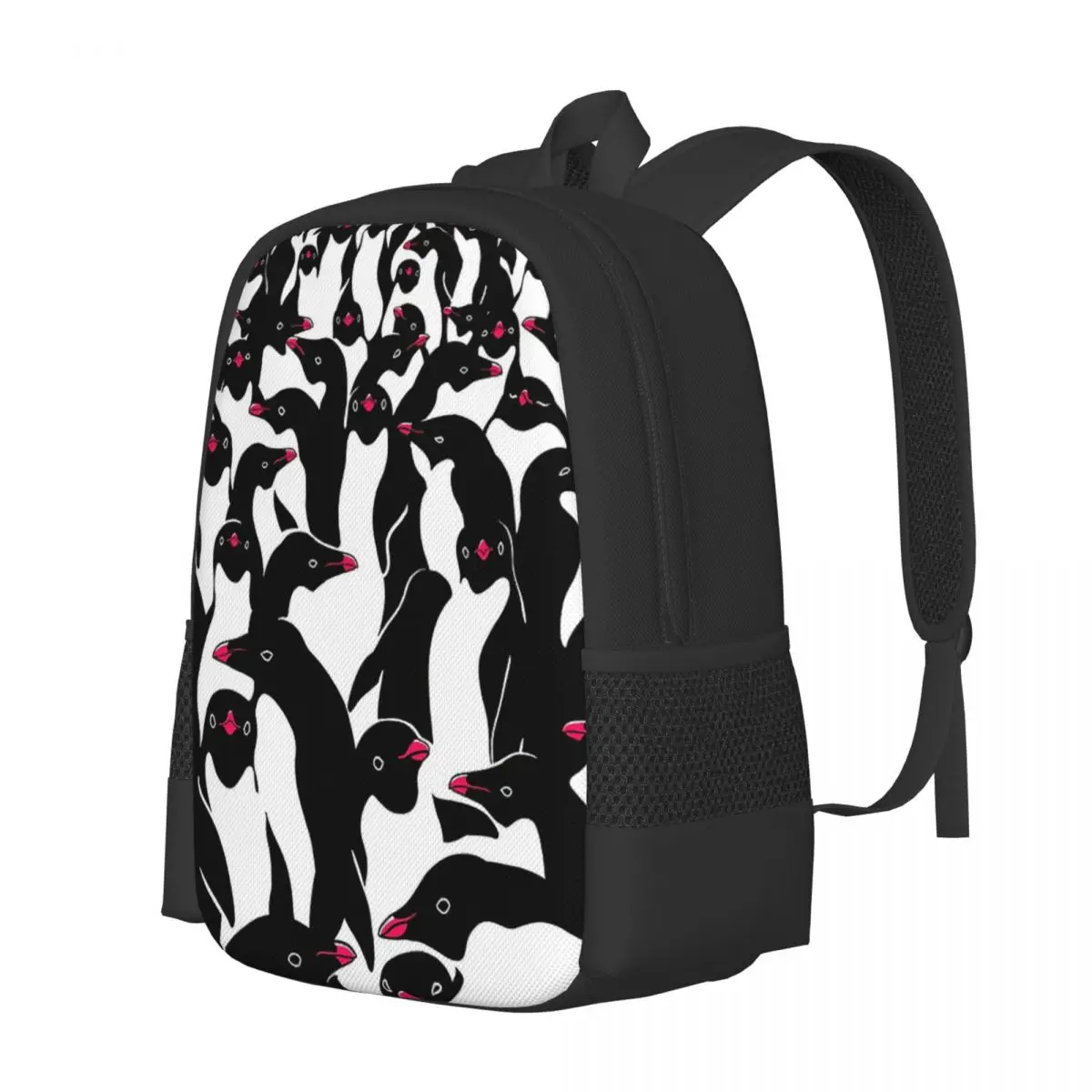 Meanwhile Penguins II Backpack for Girls Boys Travel RucksackBackpacks for Teenage school bag