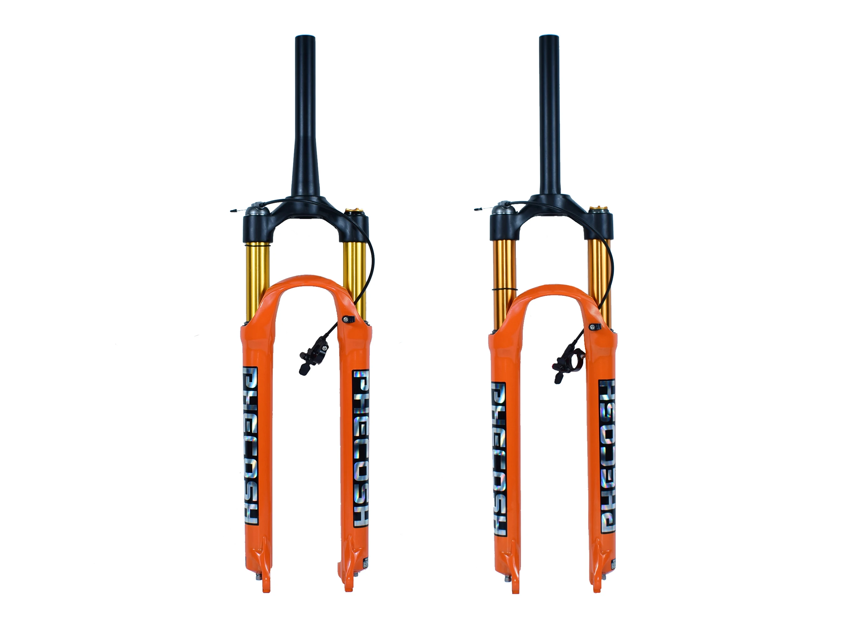 

MTB Air Suspension Fork Bicycle Plug Stroke 100-120MM 1670g 32MM 26/27.5/29 Inch Bike Accessories