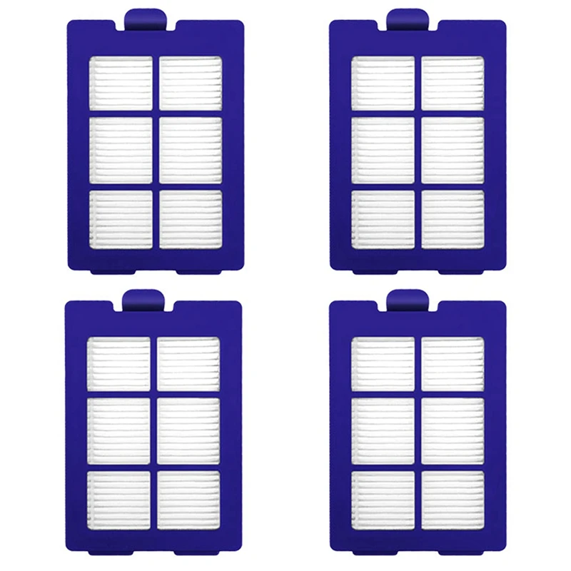 

4 Sets Of Filter Replacement Accessories Household Spare Parts For Eufy By Anker, Robovac X8 Hybrid Vacuum Cleaner
