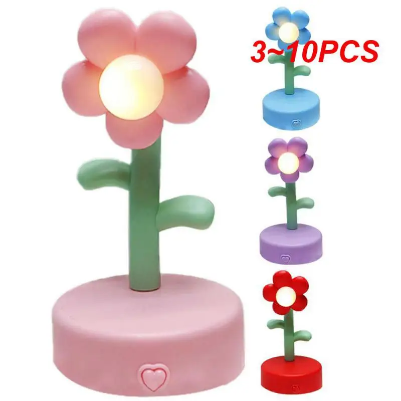 

3 ~ 10 шт., Детские ночники с милыми цветами