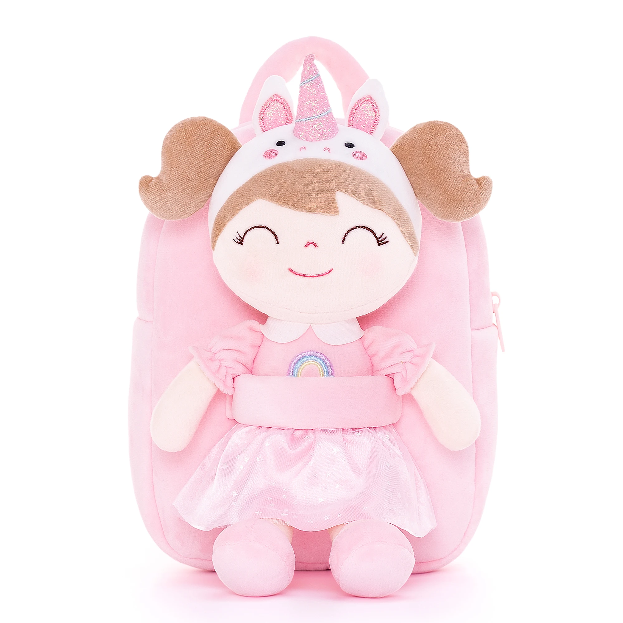 

New Personalized Gloveleya Plush Backpack Unicorn Little Girl Toy Pink Doll Stuffed Gifts