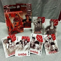 slam dunk poker cards board game classic japanese cartoons anime sakuragi rukawa kaede basketball cosplay card with box toy gift
