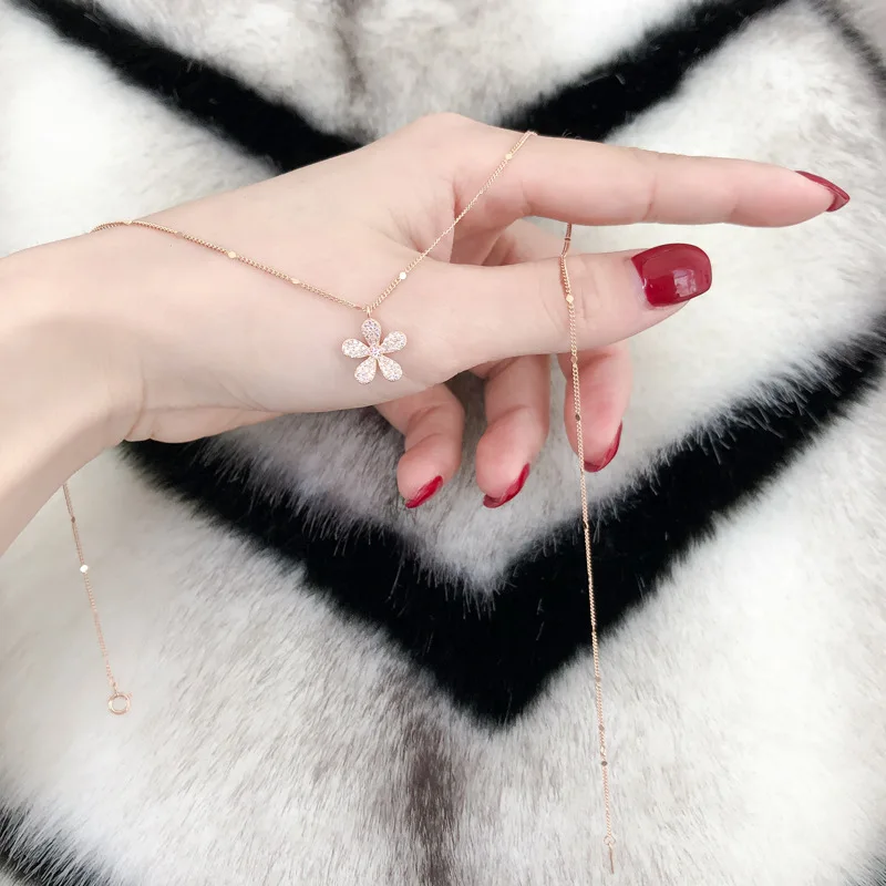 Модные женские роскошные ювелирные изделия VOQ серебряного цвета с цирконом