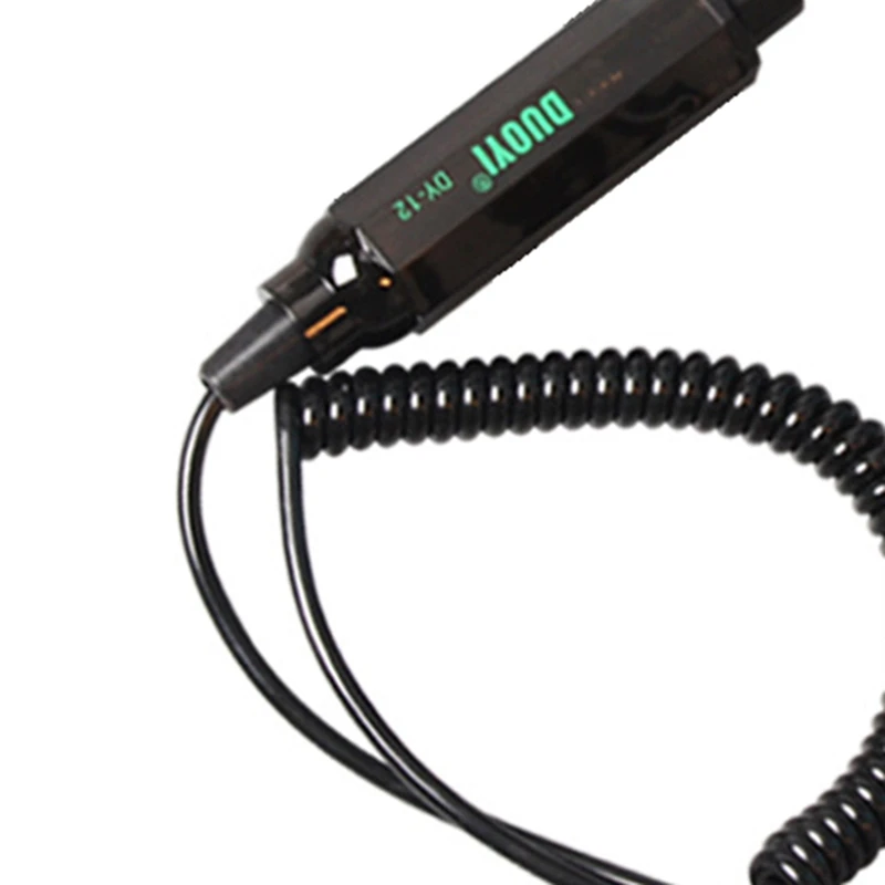 Тестер цепи напряжения DUOYI 6 в 12 В 24 постоянного тока многофункциональный