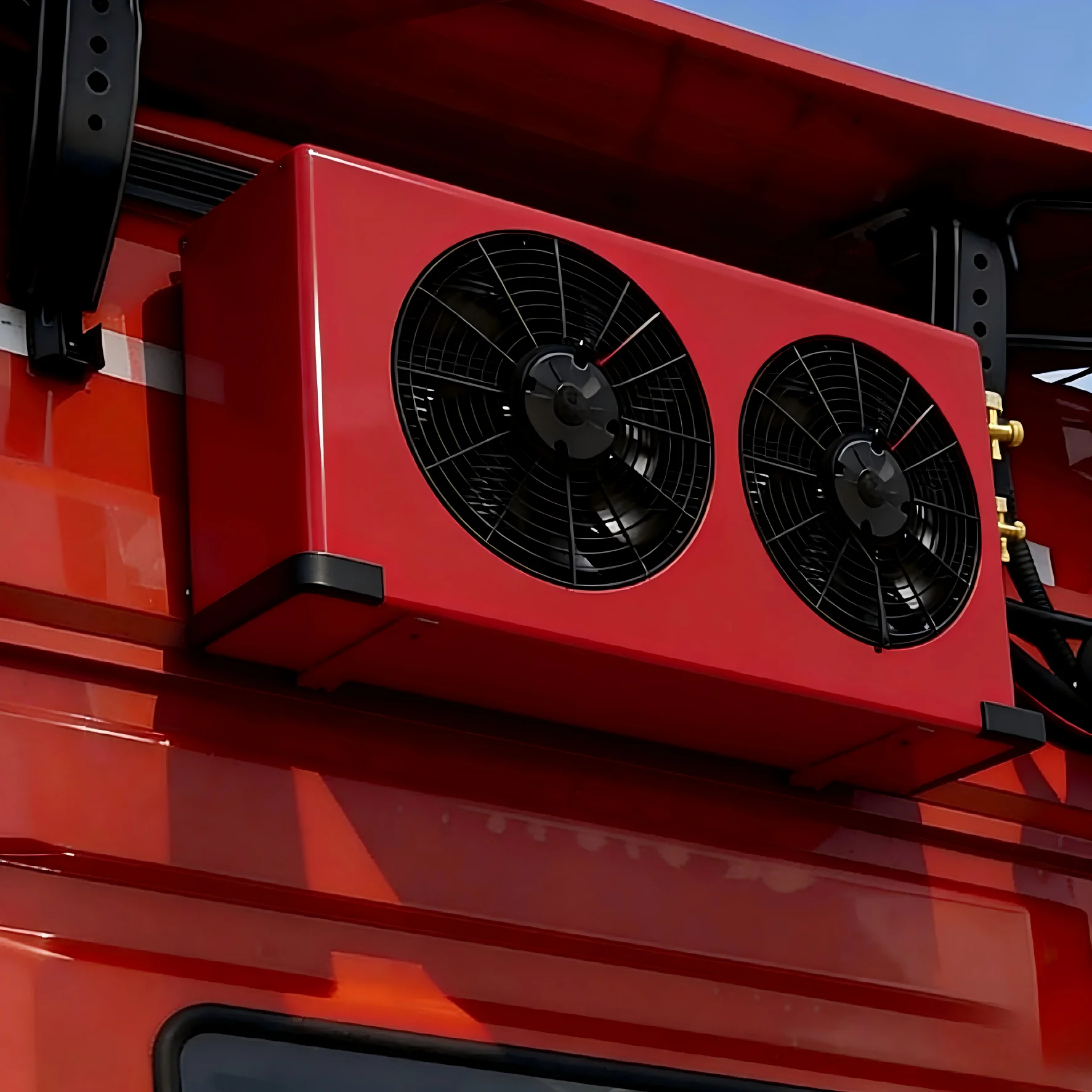 Фото Новый автономный кондиционер KAIDA 24V R-134A, 9600 BTU, 800 Вт, всепогодный, надежный, для внедорожных грузовиков, с увеличенным временем работы №3