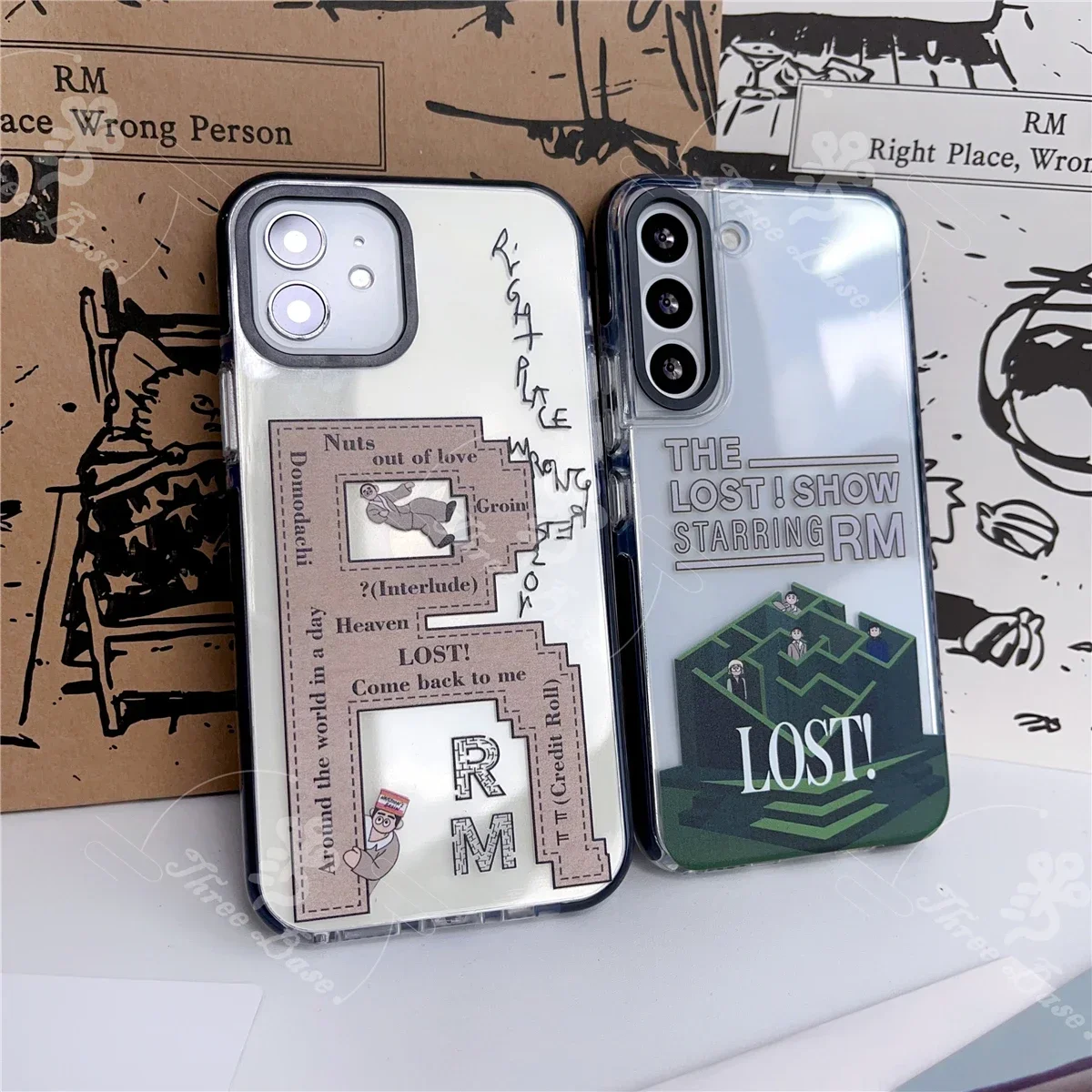 Чехол для телефона RPWP RM LOST Samsung galaxy S24 S24ULTRA S23Ultra S23 S22 + S21 S21FE S20FE S23FE A35 A55 A15 A05 A24 A25 A53