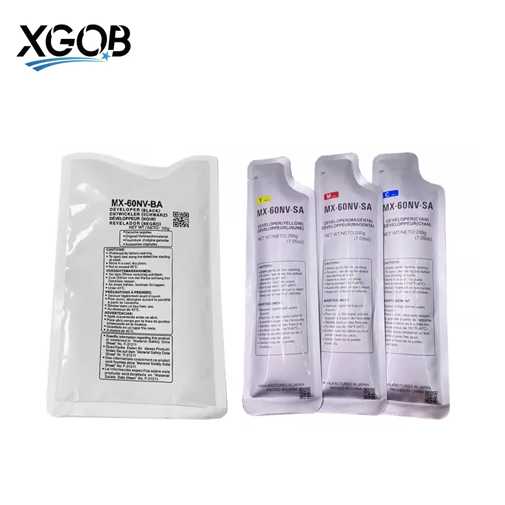 Фото 1 шт. MX-60NV порошок разработчика для Sharp MX-C2621 2622 3121 3081 4081 5081 6081, высокое качество премиум-класса, надежное плавление №2