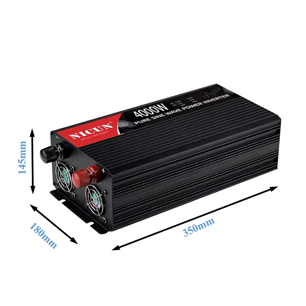 Преобразователь немодулированного синусоидального сигнала 4000 Вт 12 В 24