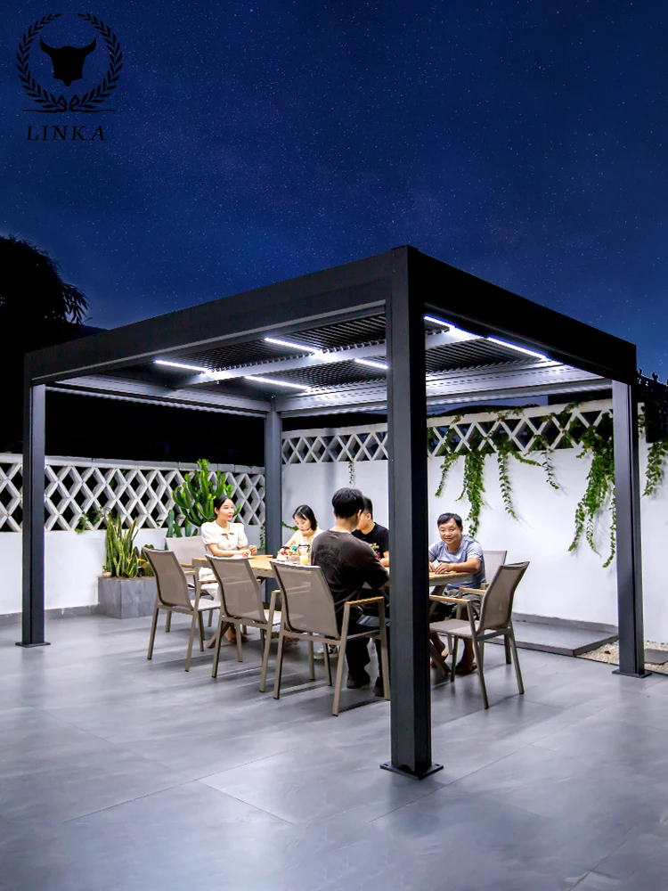 Louver Roof Aluminum Pergola
