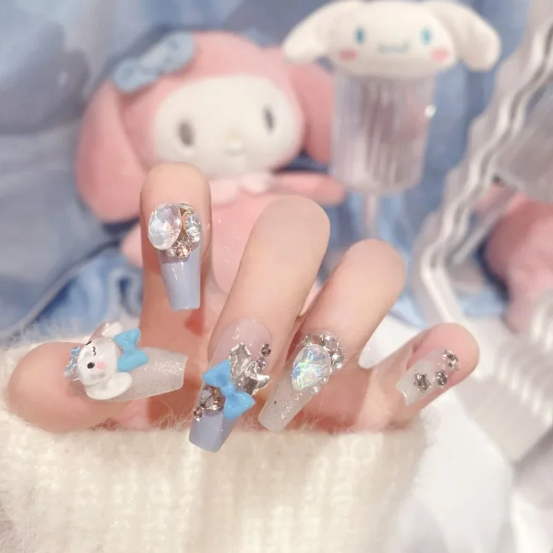 Sanrio My Melody нашивка для ногтей милый мультфильм аниме Kuromi Cinnamoroll модные