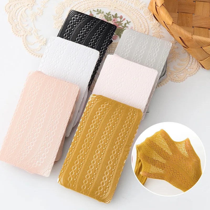 

2022 Детские сетчатые колготки, летние колготки, тонкие леггинсы для девочек, чулки принцессы, детские гольфы для девочек