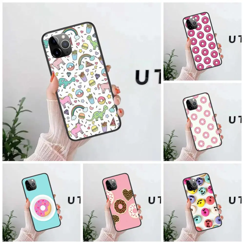 

Personalisation Soft TPU Phone Case Banana Fries Donuts For iPhone 13 12 11 Pro Max 8 6S 7 Plus XS XR Mini 5S SE 2022 7P 6P