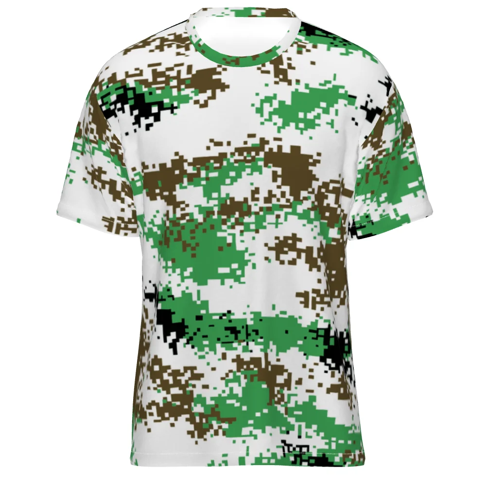 

3D Camouflage Men's Women Summer Casual Oversized 3D T-Shirt Street Fashion Sports Short Sleeve Pullover tshirt