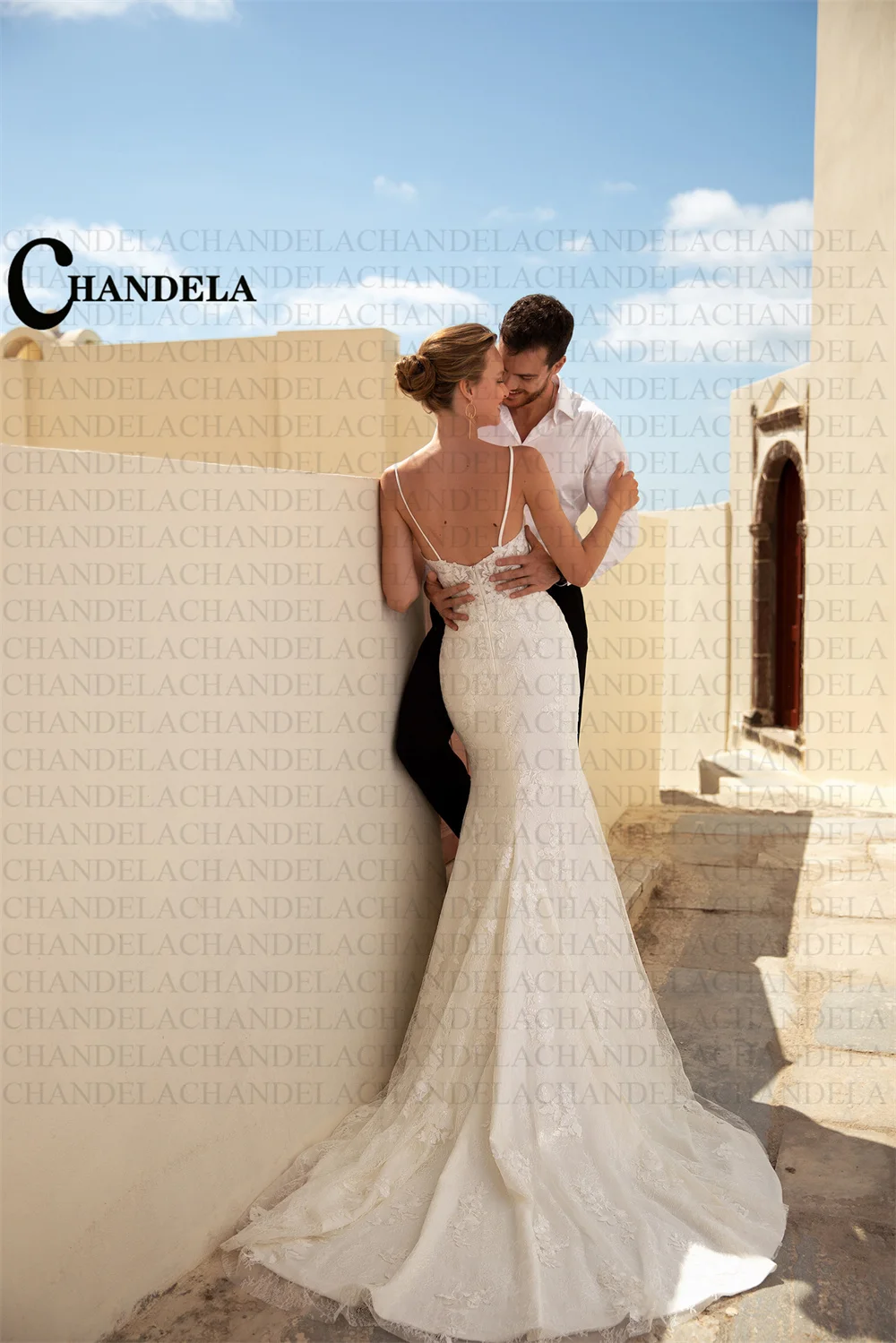 Рисунок 2 - Женское свадебное платье с юбкой годе CHANDELA