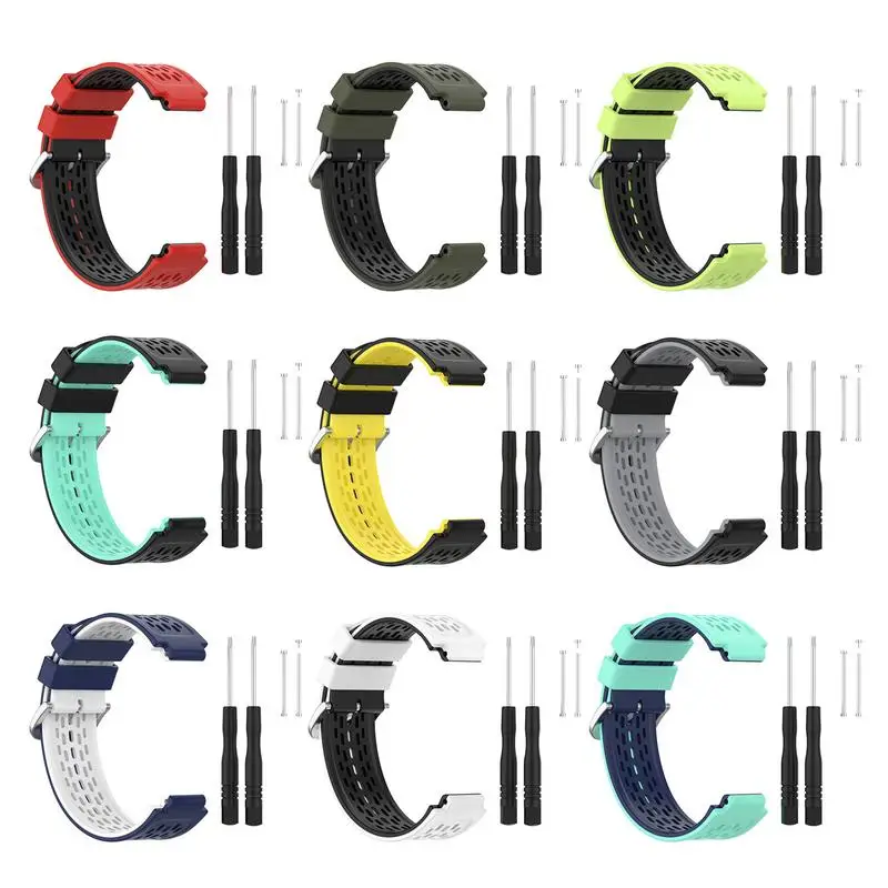 

Классические сменные браслеты Forerunner220/230 24 мм силиконовый ремешок для часов стильный силиконовый ремешок удобно носить