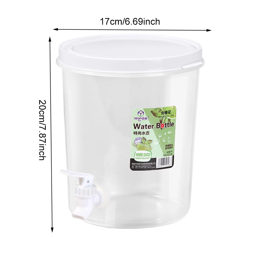 3 5 Л Пластиковый Диспенсер Для Напитков В Холодильнике С Крышкой Контейнер