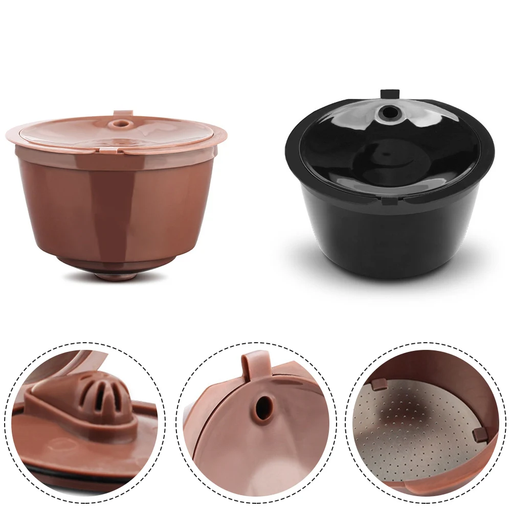

1Pcs Reusable Coffee Capsules Filter Refillable Capsules Cup For Dolcecusto Coffee Capsule Coffee Machine Accessories