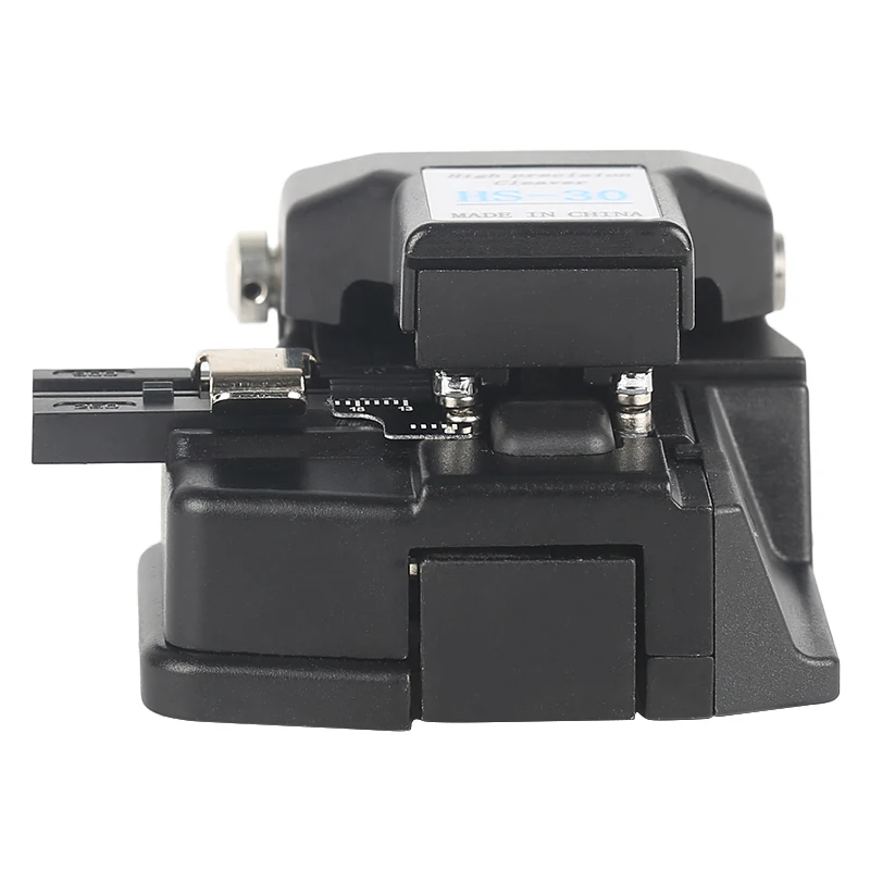 Free shipping HS-30 Fiber Cleaver Fiber Cable Cleaver Bare Fiber Pigtail Leather Cable 3-in-1 Fiber Cleaver