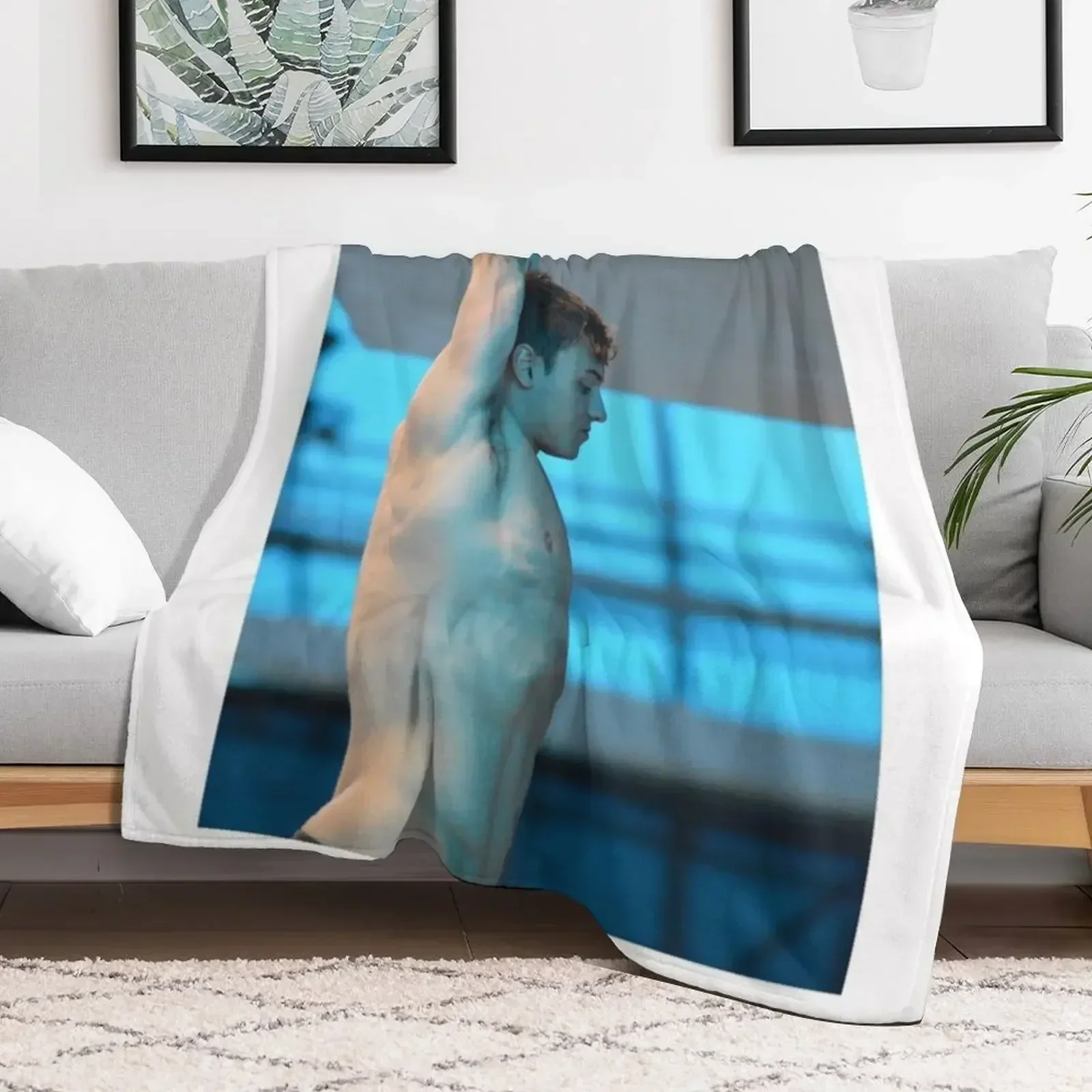 Tom Daley 2016 плед для дайвинга кровать модные фланелевые тонкие одеяла кемпинга