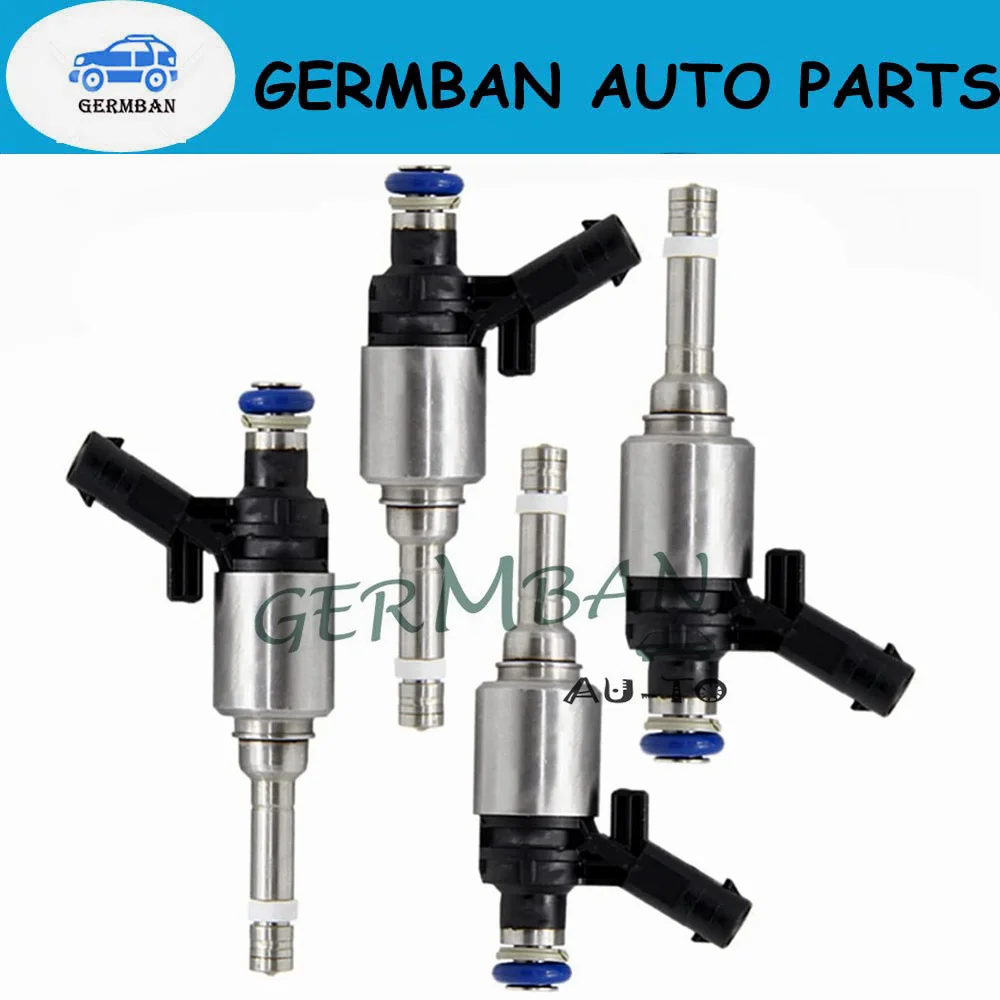06H906036G 4pcs/set of Fuel Injectors Replacement for 2009-2014 Volkswagen CC G TI Tiguan Passat Je tta Audi A3 A4 A5 Q5 TT 2.0