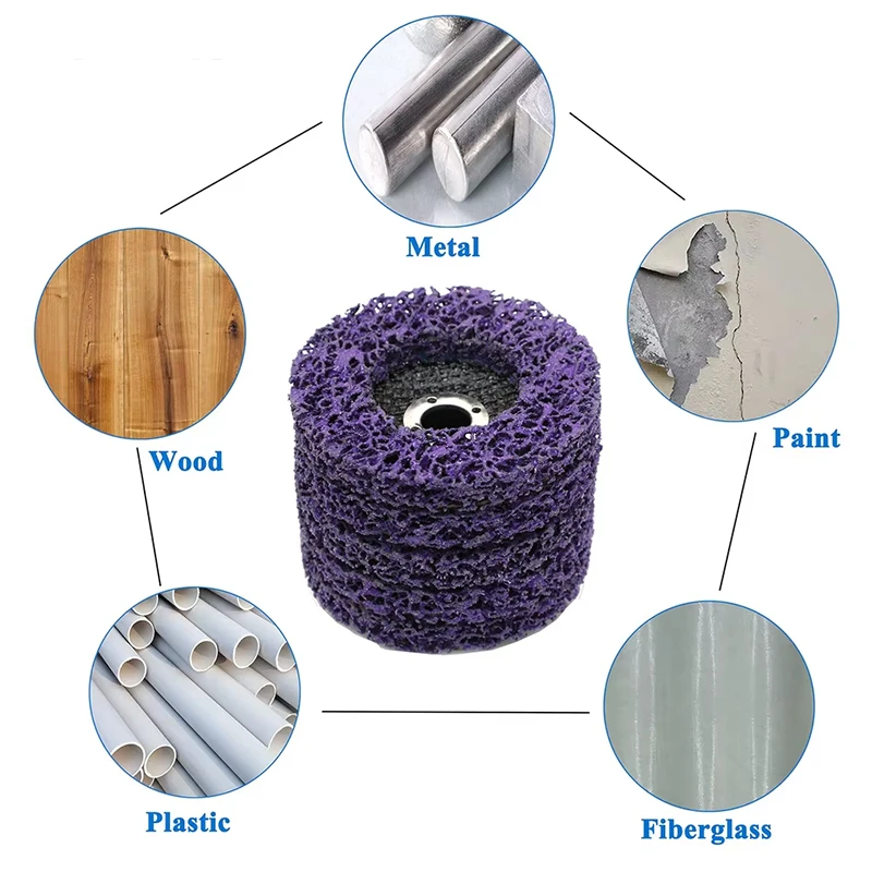100/115/125 мм круг для удаления ржавчины и полировки аксессуары угловой шлифовальной