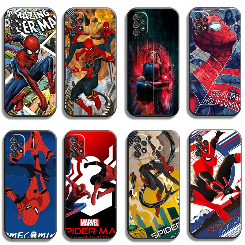 

US M-Marvel Avengers Phone Cases For Samsung Galaxy A31 A32 4G A32 5G A42 5G A20 A21 A22 4G 5G Back Cover Soft TPU