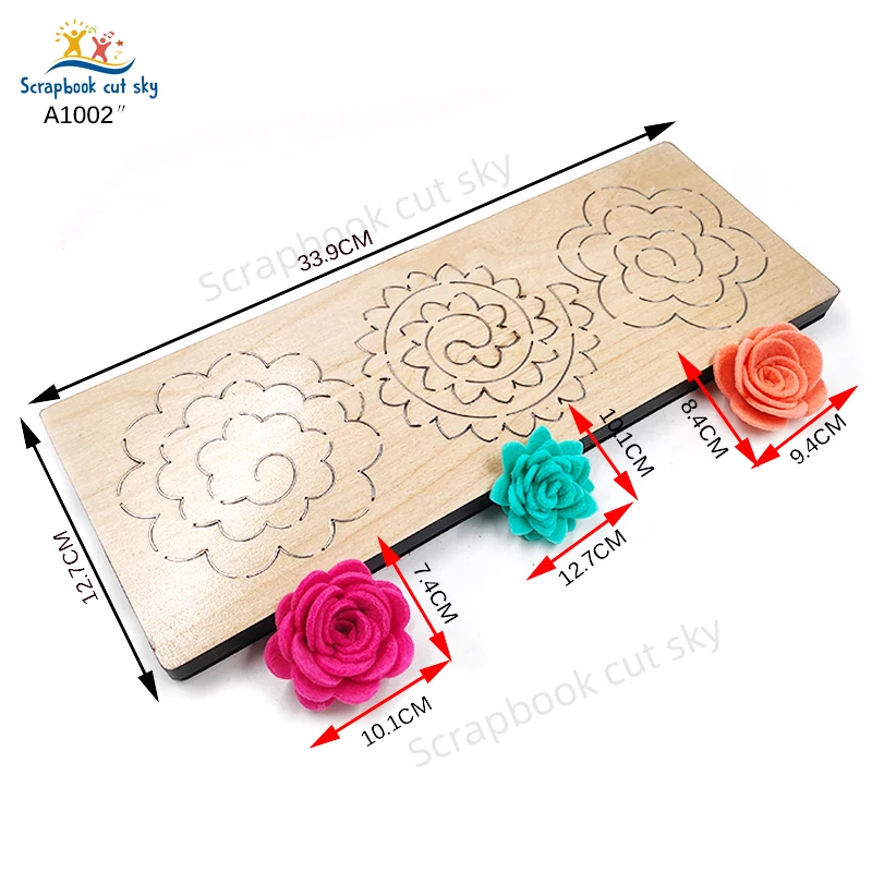 

Flower Shakes DIY A1002 Muyu Wooden Mold Scrapbook Cutting Dies Suitable For Market General Machines