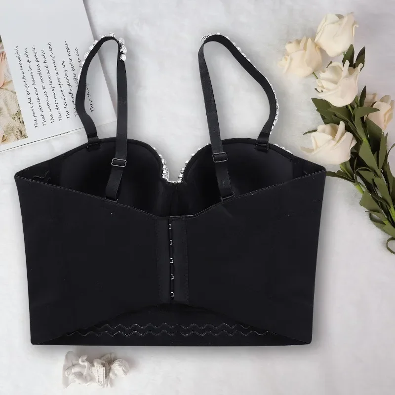 2024 одежда ручной работы с костяной рыбой на груди укороченный сценический костюм