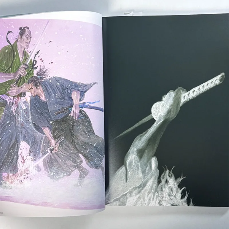 Фото Vagabond Artbook Water Miyamoto Musashi Inoue Takehiko Kodansha Иллюстрация Коллекция Альбом для рисования Манга Комикс №2