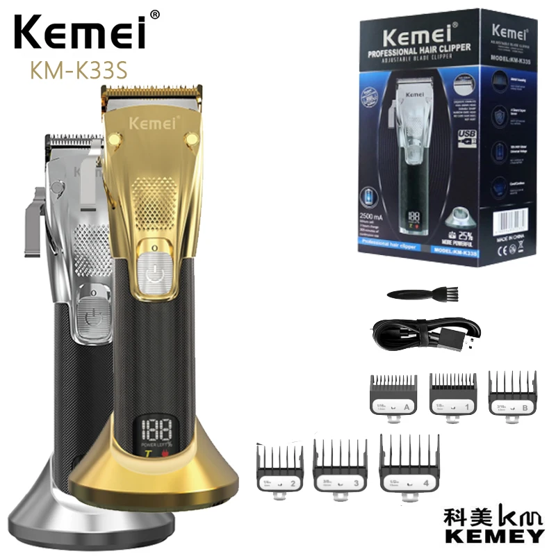 ΠΡΠΆΡΠΊΠ°Ρ ΠΌΠ°ΡΠΈΠ½ΠΊΠ° Π΄Π»Ρ ΡΡΡΠΈΠΆΠΊΠΈ Π²ΠΎΠ»ΠΎΡ Kemei KM-K33s, USB-Π·Π°ΡΡΠ΄ΠΊΠ°, ΠΌΠ΅ΡΠ°Π»Π»ΠΈΡΠ΅ΡΠΊΠΈΠΉ ΡΡΠΈΠΌΠΌΠ΅Ρ Π΄Π»Ρ Π²ΠΎΠ»ΠΎΡ, ΡΠ΅Π³ΡΠ»ΠΈΡΡΠ΅ΠΌΠ°Ρ Π³ΠΎΠ»ΠΎΠ²ΠΊΠ° Ρ Π·Π°ΡΡΠ΄Π½ΡΠΌ ΡΡΡΡΠΎΠΉΡΡΠ²ΠΎΠΌ ΠΡΠΆΡΠΊΠ°Ρ ΠΌΠ°ΡΠΈΠ½ΠΊΠ° Π΄Π»Ρ ΡΡΡΠΈΠΆΠΊΠΈ Π²ΠΎΠ»ΠΎΡ Kemei KM-K33s, USB-Π·Π°ΡΡΠ΄ΠΊΠ°, ΠΌΠ΅ΡΠ°Π»Π»ΠΈΡΠ΅ΡΠΊΠΈΠΉ ΡΡΠΈΠΌΠΌΠ΅Ρ Π΄Π»Ρ Π²ΠΎΠ»ΠΎΡ, ΡΠ΅Π³ΡΠ»ΠΈΡΡΠ΅ΠΌΠ°Ρ Π³ΠΎΠ»ΠΎΠ²ΠΊΠ° Ρ Π·Π°ΡΡΠ΄Π½ΡΠΌ ΡΡΡΡΠΎΠΉΡΡΠ²ΠΎΠΌ