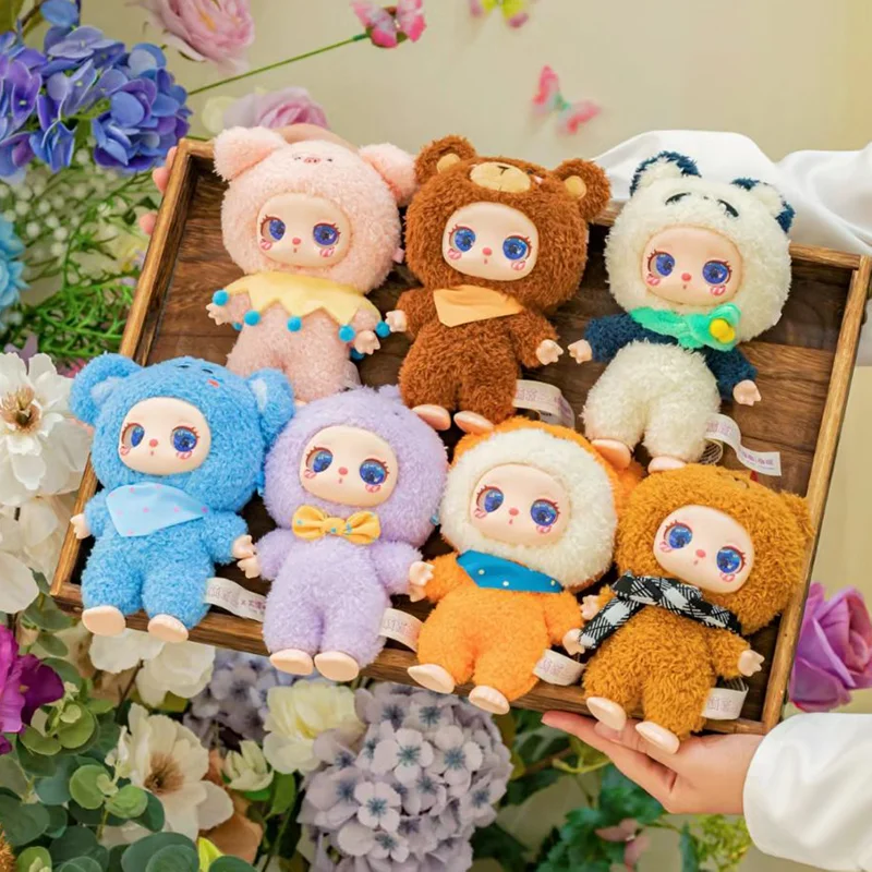 Виниловая кукла Liila'S Zoo Serise натуральная слепая коробка Liila V2 рюкзак подвеска
