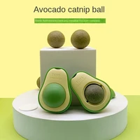healthy avocado catnip licking ball toys cats candy licking snacks pet accessories for cats pets toy wall balls cat supplies