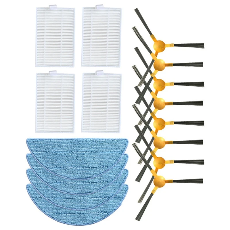 

Main Side Brush Mop Cloth Hepa Filter Accessories For Proscenic 800T/LIECTROUX C30B E30 Vacuum Cleaner