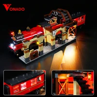 vonado led lighting set for 75955 train collectible bricks toy light kit not included the building model